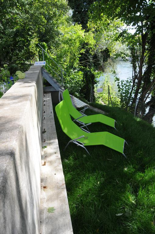נויבורג אן דר דונאו Hotel Am Fluss מראה חיצוני תמונה